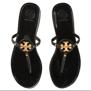Tory burch mini miller jelly flats